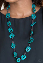 Load image into Gallery viewer, Paparazzi 💜 &quot;Waikiki Winds&quot; -- Blue Necklace
