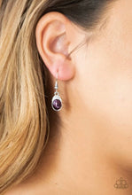 Cargar imagen en el visor de la galería, Paparazzi 💜 &quot;How Fancy&quot; -- Purple Earrings
