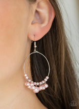 Load image into Gallery viewer, Paparazzi 💜 &quot;The PEARL-fectionist&quot; -- Pink Earrings
