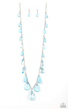 Load image into Gallery viewer, Paparazzi 💜 “Glow And Steady Wins The Race- Blue necklace
