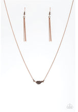 Load image into Gallery viewer, Paparazzi 💜 &quot;In Flight Fashion&quot; -- Copper Necklace
