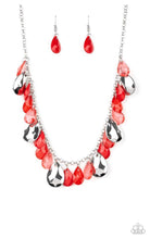 Charger l&#39;image dans la galerie, Paparazzi 💜 &quot;Hurricane Season&quot; -- Red Necklace
