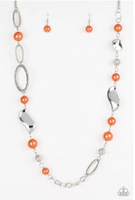 Load image into Gallery viewer, Paparazzi💜 “All About Me” -- Orange Necklace
