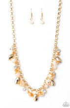 Load image into Gallery viewer, Paparazzi 💜 &quot;Downstage Dazzle&quot; -- Gold Necklace
