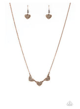 Cargar imagen en el visor de la galería, Paparazzi 💜 &quot;Another Love Story&quot; -- Copper Necklace
