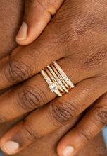 Load image into Gallery viewer, Paparazzi 💜 &quot;The Dealmaker&quot; -- Rose Gold Ring
