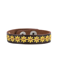 Load image into Gallery viewer, Paparazzi 💜 Wildflower Wayfarer - Yellow Wrap Bracelet
