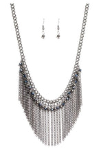 Load image into Gallery viewer, Paparazzi 💜 Divinely Diva - Blue Necklace
