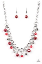 Charger l&#39;image dans la galerie, Paparazzi 💜 &quot;Fiercely Fancy&quot; -- Red Necklace
