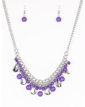 Cargar imagen en el visor de la galería, Paparazzi 💜 Summer Showdown - Purple Necklace
