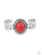 Load image into Gallery viewer, Paparazzi 💜 &quot;Western Wings&quot; -- Red Bracelet
