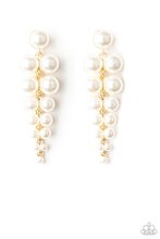 Cargar imagen en el visor de la galería, Paparazzi 💜 &quot;Totally Tribeca&quot; -- White Pearl Earrings
