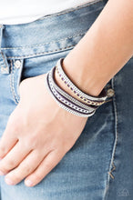 Load image into Gallery viewer, Paparazzi 💜 “Fashion Fiend” -- Purple Urban Bracelet
