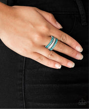 Cargar imagen en el visor de la galería, Paparazzi 💜 &quot;Treasury Fund&quot; -- Blue Ring
