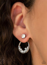 Load image into Gallery viewer, Paparazzi 💜 &quot;Rich Blitz&quot; -- White Earrings
