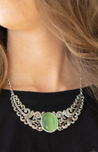 Cargar imagen en el visor de la galería, Paparazzi 💜 Celestial Eden - Green  Necklace
