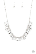 Load image into Gallery viewer, Paparazzi 💜 &quot;Long Live Sparkle&quot; -- White Rhinestone Necklace
