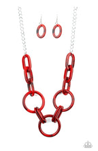 Charger l&#39;image dans la galerie, Paparazzi 💜 &quot;Turn Up the Heat&quot; -- Red Necklace
