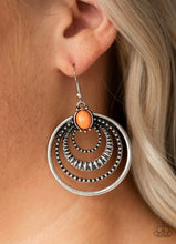 Load image into Gallery viewer, Paparazzi 💜 &quot;Southern Sol&quot; -- Orange Earrings
