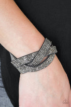 Load image into Gallery viewer, Paparazzi 💜 “Nice Girls Finished Last” -- Silver Wrap Bracelet
