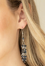 Cargar imagen en el visor de la galería, Paparazzi 💜 Celestial Chandeliers - Blue Earrings
