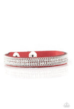 Lade das Bild in den Galerie-Viewer, Paparazzi 💜 &quot;Babe Bling&quot; -- Red Urban Wrap Bracelet
