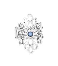 Load image into Gallery viewer, Paparazzi 💜 Perennial Daydream - Blue Silver Ring
