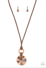 Cargar imagen en el visor de la galería, Paparazzi 💜 &quot;Nautical Nomad&quot; -- Copper Necklace
