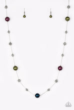 Charger l&#39;image dans la galerie, Paparazzi 💜 &quot;Eloquently Eloquent&quot; -- Multi-Color/Silver Necklace
