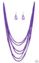 Cargar imagen en el visor de la galería, Paparazzi💜 “Totally Tonga”- purple Necklace
