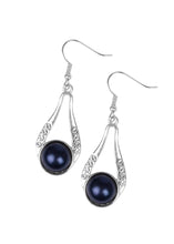 Load image into Gallery viewer, Paparazzi 💜 HEADLINER Over Heels - Blue Earrings
