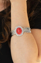 Cargar imagen en el visor de la galería, Paparazzi 💜 &quot;Western Wings&quot; -- Red Bracelet
