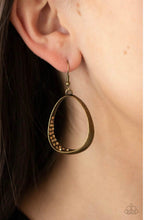 Load image into Gallery viewer, Paparazzi 💜 &quot;Fiercely Flauntable&quot; -- Brass Earrings
