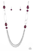 Charger l&#39;image dans la galerie, Paparazzi 💜 &quot;Pleasant Promenade&quot; -- Purple Necklace
