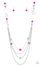 Lade das Bild in den Galerie-Viewer, Paparazzi 💜 &quot;Bubbly Bright&quot; -- Multi-Color Necklace
