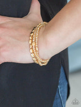 Load image into Gallery viewer, Paparazzi 💜 &quot;Hello, Beautiful&quot; -- Gold Bracelets
