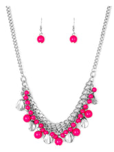 Load image into Gallery viewer, Paparazzi 💜 Summer Showdown - Pink  Necklace
