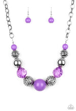 Cargar imagen en el visor de la galería, Paparazzi 💜 &quot;Sugar, Sugar&quot; -- Purple Necklace
