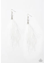 Load image into Gallery viewer, Paparazzi 💜 &quot;The Showgirl Next Door&quot; -- White Earrings
