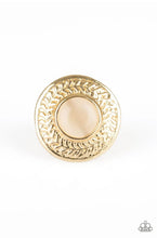 Charger l&#39;image dans la galerie, Paparazzi 💜 &quot;Garden Garland&quot; -- Gold/Moonstone Ring
