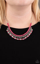 Load image into Gallery viewer, Paparazzi 💜”A Touch Of Classy” -- Pink Necklace
