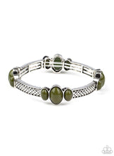 Load image into Gallery viewer, Paparazzi 💜 “Instant zen” -- Green Bracelet
