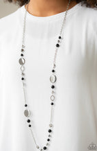 Load image into Gallery viewer, Paparazzi 💜 Serenely Springtime - Black  Necklace
