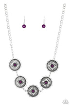 Charger l&#39;image dans la galerie, Paparazzi 💜 &quot;ME-dallions, Myself and I&quot; -- Purple Necklace
