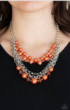 Lade das Bild in den Galerie-Viewer, Paparazzi 💜 &quot;Rockin&#39; Rocket&quot; -- Orange Necklace
