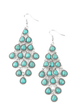 Load image into Gallery viewer, Paparazzi 💜 Rural Rainstorms - Blue Earrings
