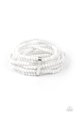 Charger l&#39;image dans la galerie, Paparazzi 💜”Thank Me A Layer” -- White Bracelet
