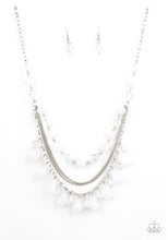 Load image into Gallery viewer, Paparazzi 💜 &quot;Awe-Inspiring Iridescence&quot; -- White Necklace
