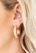 Load image into Gallery viewer, Paparazzi💜 “Cash Flow” -- Gold Hoop Earrings
