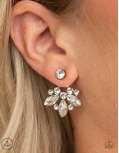 Cargar imagen en el visor de la galería, Paparazzi 💜 &quot;Crystal Constellation&quot; -- White /Rhinestone Earrings
